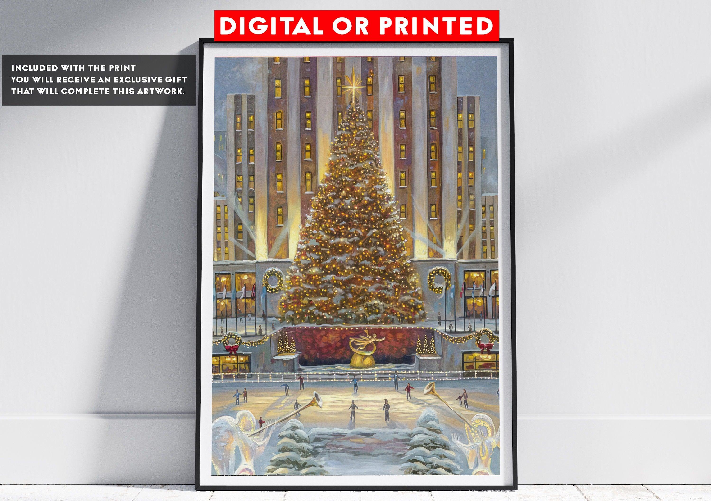 Rockfeller Center Vintahge Wall Art | Poster